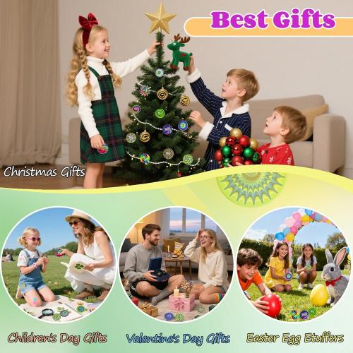 30 Pack Fidget Spinner Toys Mini Bulk Gifts Party Favors for Kids Adults,Sensory Toys Goodie Bags Stuffers for Boys Girls Autism ADHD Stress Relief,Treasure Box Toy Classroom Prizes Supplies