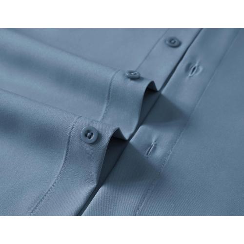 Size XL COOFANDY Big & Tall Shirts for Men Short Sleeve Button Down Casual Dress Shirts