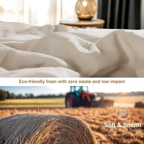 Comfort queen size cream color with its two pillowcases