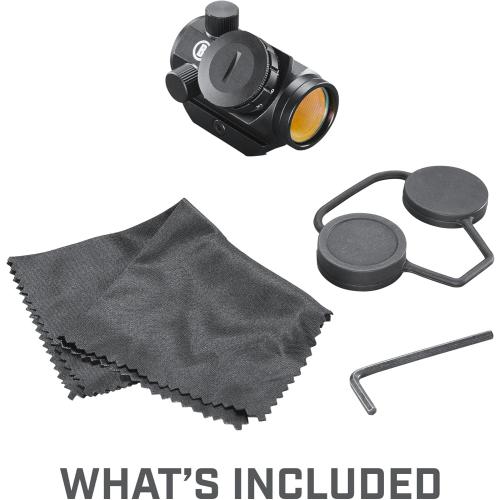 Bushnell Trophy TRS-25 Red Dot Sight Riflescope, 1x20mm, Black