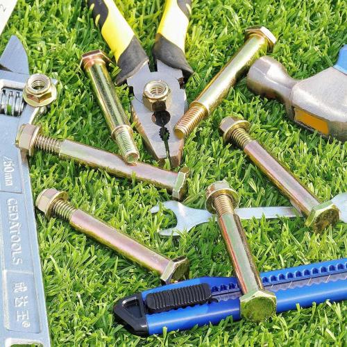 Deck Wheel Shoulder Bolt and Flanged Lock Nut Replaces 193406 184219 137644 532193406 532137644 738-3056 938-3056 for MTD cub Cadet,craftman.(2pcs Pack)