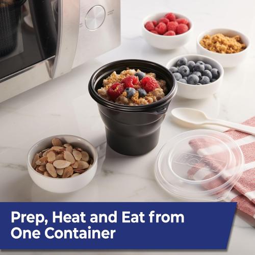 Hefty Multi-Purpose Cups, Reusable Containers with Lids, 16 Ounce Capacity, 4 Count