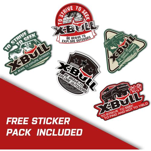 X-BULL New Recovery Traction Tracks Tire Ladder for Sand Snow Mud 4WD(Red)