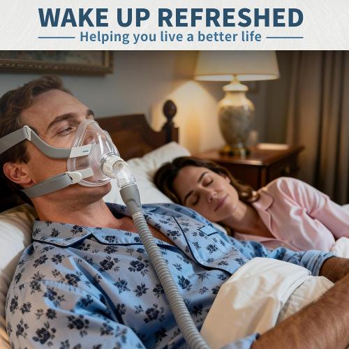 2 Packs Replacement Cushion Compatible with ResMed AirFit F20 Large, F20 Full Face CPAP Mask Cushion Supplies, Covers Nose and Mouth (2)