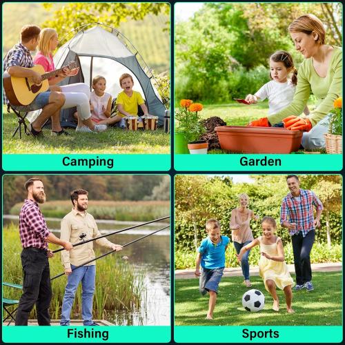 Collapsible Wagon Cart with Wheels Foldable: 360LBS Heavy Duty Folding Utility Wagon - Portable All Terrain Grocery Wagon Cart for Groceries Shopping Outdoor Camping Fishing Sports