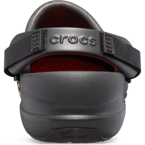 men's 7 women's 9 Crocs Men's and Women's Bistro Pro Literide Clog | Slip Resistant Work Shoes