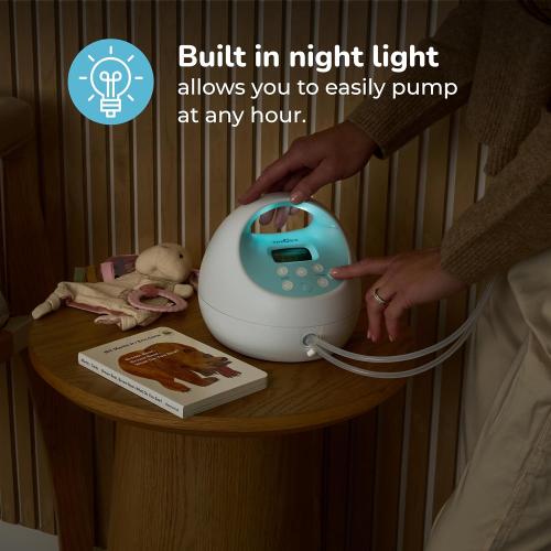 Spectra Baby S1 Plus Premier Rechargeable Breast Pump with Grey Tote Premium Accessory Kit - 24 mm