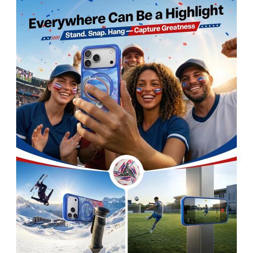 TORRAS Q3 Air World Cup 2026 for iPhone 17 Pro Max Case - Starlight