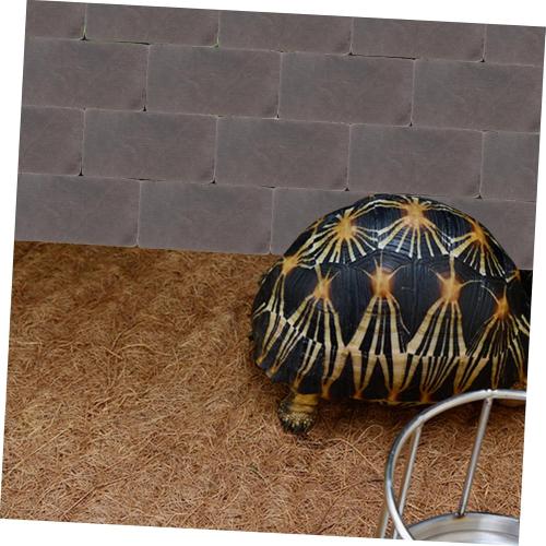 Kisangel 40pcs Miniature Brick Landscape Decor for Aquatic Turtle Tanks DIY Mini Wall Bricks for Miniature Dollhouse Scene Building for Garden Landscaping