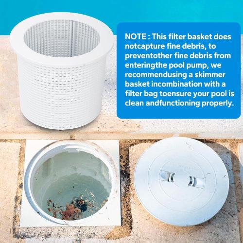 R38013A Pool Skimmer Basket for Inground Pool Compatible with Pentair American Admiral Skimmer Basket Pool Basket Skimmer Pool Skimmer Basket Replacement for Pentair r38013a