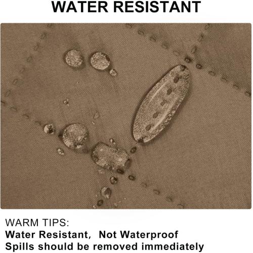 HOMERILLA Couch Cover, Dog Couch Covers for Pets, Couch Covers for 3 Cushion, Reversible Sofa Covers Furniture Protector with Elastic Straps (68 Sofa, Taupe/Ivory)