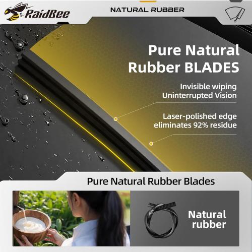 Raidbee® 26 19 Windshield Wiper Blades Automotive Replacement for VOLVO XC60 2019 2020 2021 2022 2023 –Genuine OEM Quality (Set of 1)
