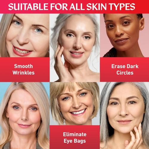 Instant Eye & Face Lift Cream: Rapid Under Eye Bags,Wrinkles, Dark Circles, Puffiness Remover for Women and Men in 60 Seconds - Wrinkle Filler 0.67oz - Temporary Firming & Tightening Treatment -