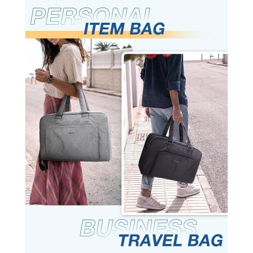 BAGSMART Weekender Bags for Women, Travel Duffle Overnight Bag Personal Item Bag with Shoe Bag for Travel Essentials