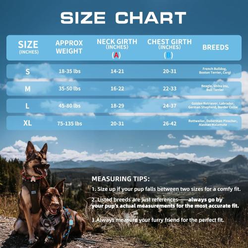 Auroth Tactical Dog Training Harness No Pulling Front Clip Leash Adhesion Reflective K9 Pet Working Vest Easy Control for Small Medium Large Dogs Blue Camo M