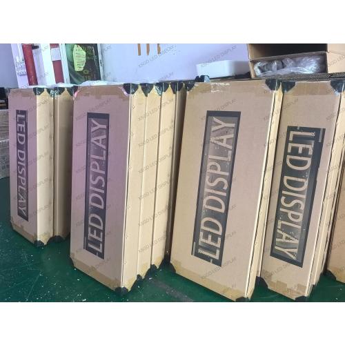 XSGD P3 Programmable Led Sign Outdoor LED Sign for Business, IP65 Waterproof Scrolling Digital Signage Displays, RGB Full Color LED Screen, Custom Images and Video for Business Adversting 40''x17''