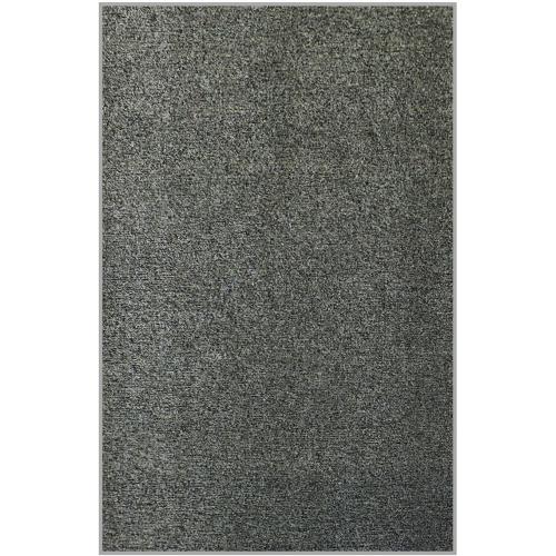 Size 2' x 5'  Color Black KOECKRITZ Washable Artificial Grass Rug Runners: 2', 3', 4', 6' Widths & up to 100' Lengths - Ideal Economy Turf for Outdoor, Hallways, Kitchens |Ultra-Thin Carpet | Black/Taupe