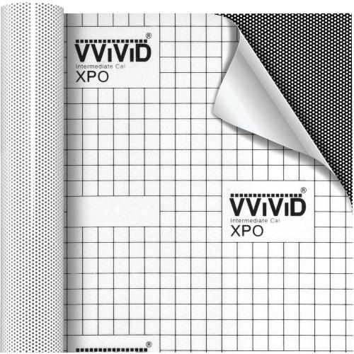 VViViD One-Way Perforated Vinyl Privacy Window Film Adhesive Glass Wrap Roll (3ft x 54 inches)