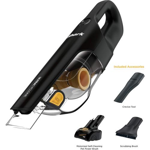 Shark CH951 UltraCyclone Pet Pro Plus Cordless Handheld Vacuum, with XL Dust Cup, in Black (Renewed)