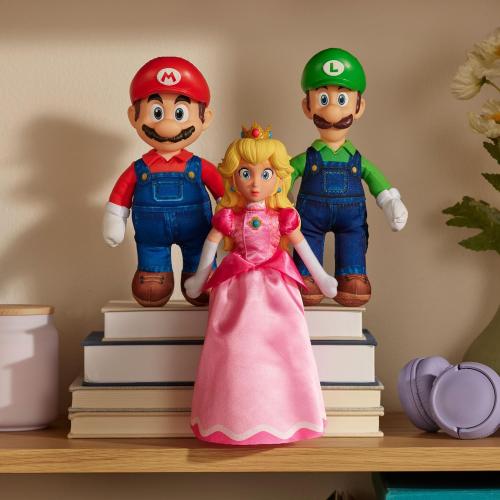 THE SUPER MARIO BROS. MOVIE Super Mario Basic Roto plush fig 1