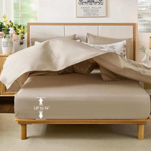 WONGS BEDDING Brown Comforter Set King Farmhouse Floral