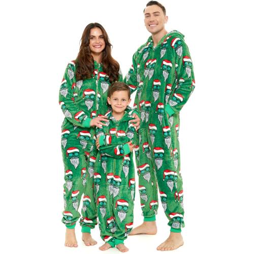 Size: L (10, 11 years)The Big Softy Family Christmas Onesies Adult & Kids - Christmas Onesies Pajamas - Christmas Kid Onesie Pajamas