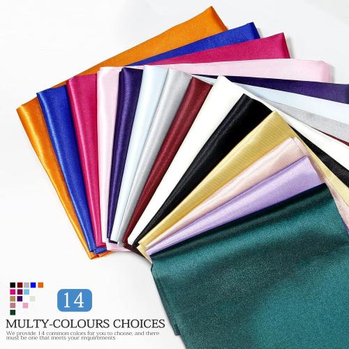 VACVELT Charmeuse Satin Fabric by The Yard, 60 Inch Wide Hunter Green Satin Fabric Shiny & Soft Cloth Fabric, Silky Satin Fabric for Bridal Dress, Wedding Decorations, Crafts, Sewing, Draping (1 Yard)