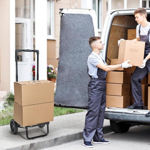 KEDSUM 2 in 1 Shopping Cart for Groceries, 330 lbs Grocery Cart on Wheels, Foldable Utility Carts with Wheels, Load-Bearing Hand Truck with Black Waterproof Bag for Shopping, Camping, Laundry, Garden