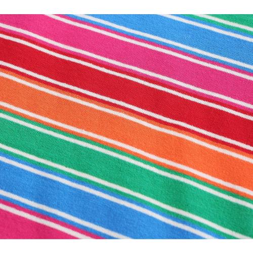 Size 5-6 years Boys Girls Striped T-Shirt, Long Sleeve Short Sleeve Crewneck Tee T-Shirt