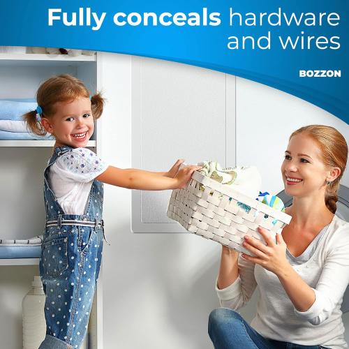 Size 14x29 Color White Access Panel for Drywall - 14 x 29 inch - Wall Hole Cover - Access Door - Plumbing Access Panel for Drywall - Heavy Durable Plastic White