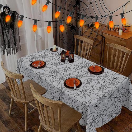 25 Pack C7 Halloween Replacement Bulbs, Ceramic Orange Christmas Light Bulbs for Indoor/Outdoor String Lights, E12/C7 Candelabra Base, 5W Incandescent Night Light Bulbs