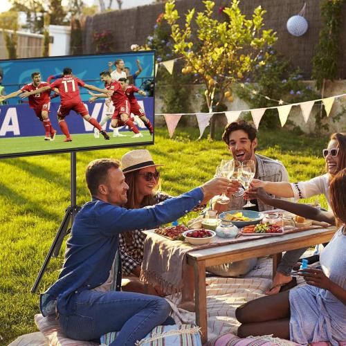 Portable TV Tripod Stand Tilt Mount for 32 to 55 inch LCD LED Flat Screen TV Display Floor Stand