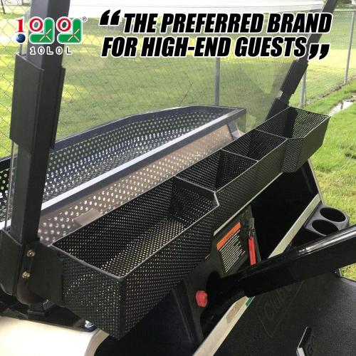10L0L Golf Cart Front Inner Storage Utility Basket for 2000-up Club Car DS& Precedent, Dash Storage Box Tray Organizer
