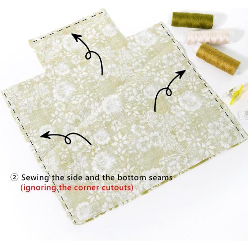UPTTHOW 3Pcs Boxy Bag Making Template with Boxed Bag, Curve Bag, Zip Pocket