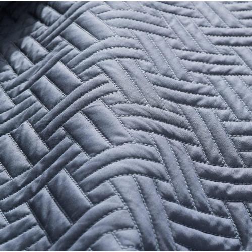 BOLL & BRANCH Signature Basketweave Quilt Set - Prime Exclusive, Mineral - Luxury 100% Organic Cotton - 1 Bedspread, 2 Shams - Soft and Breathable ((Full-Queen)(See the picture for the color)