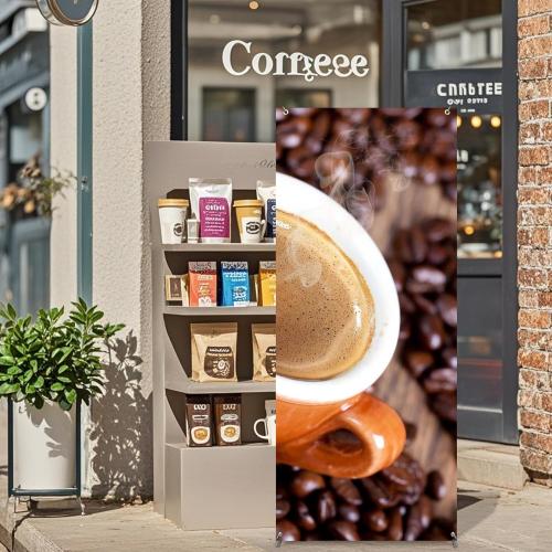 USCNC X Banner Stand Adjustable Fit Banner 23 x 63 to 32 x 78 Inch, Portable Travel Bag, Bigger, More Adaptable Advertising, Stores, Tradeshow, Restaurant, Event, Birthday & Party (1 PACk)