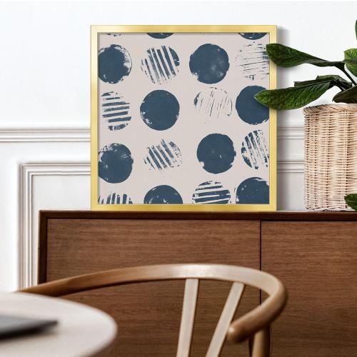 Annecy 24x24 Picture Frame Gold（1 Pack）, 24 x 24 Picture Frame for Wall Decoration, Classic Gold Minimalist Style Suitable for Decorating Houses, Offices, Hotels