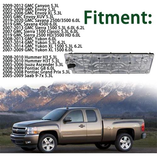 12571609 Engine Cylinder Deactivation Solenoid Valve Lifter Oil Manifold Compatible with Chevy Silverado Suburban Avalanche Tahoe GMC Sierra Yukon Cadillac Escalade Replaces 917-162
