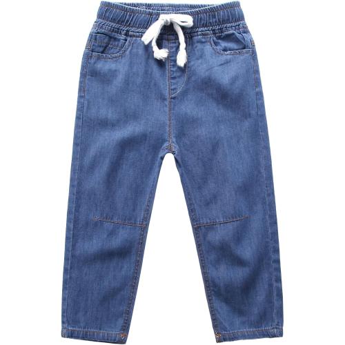 Size 14 Cat & Jack Denim Jeans Pants Tapered Leg Cotton Casual Trousers Slim Fit Cargo Joggers