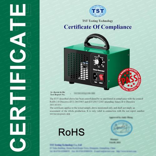 Ozone Generator 45,000mg/h, Industrial O3 Deodorizer for Areas of 2500 Square Feet - High Capacity Ozone Machine Air Ionizer Odor Clean