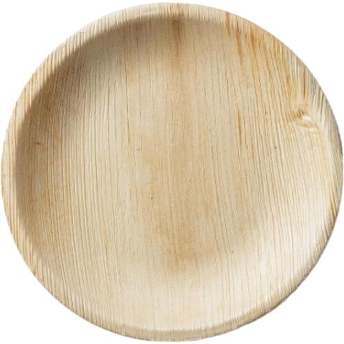 Set of 8  Elegant Palm Leaf Collection Natural Dinner Plate Set of 8  Reusable & Easy Cleaning - Perfect for Entertaining & Everyday Use