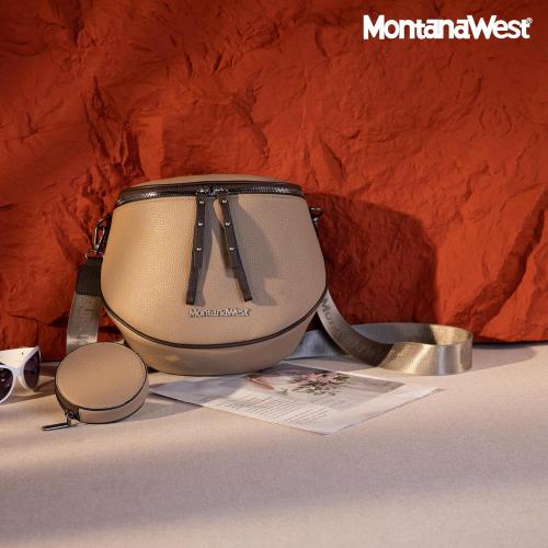 Montana West Large Crossbody Bags for Women Bum Bag Sling Purse with Adjustable Strap