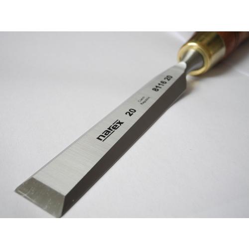 4 Pack Narex Czech Steel Premium 4 pc set 6 (1/4), 12 (1/2), 20 (3/4), 26 (1) mm Chisels w/Hornbeam Handles