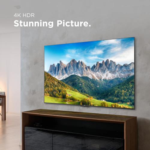 TCL 55 Class 4-Series 4K UHD HDR Smart Roku TV(Wi-Fi, RF, USB, Ethernet, HDMI) - 55S455