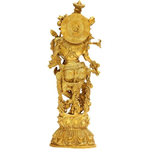 Shri Krishna - Brass Sculpture