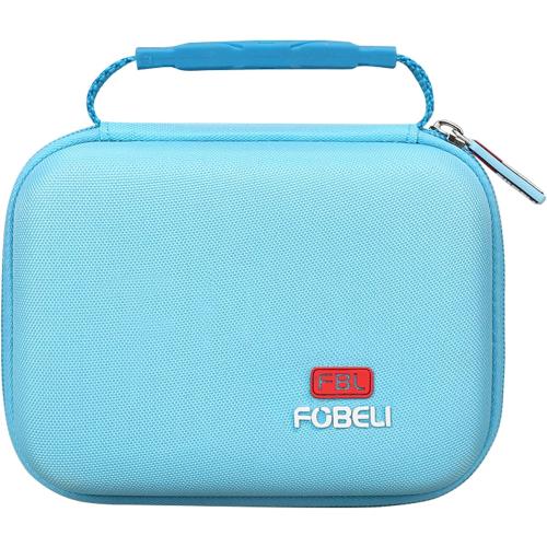 FBLFOBELI Hard Case for MARKLIFE P50 / Phomemo M110 Label Maker Machine with Tape Barcode Label Printer (Blue, Case Only)