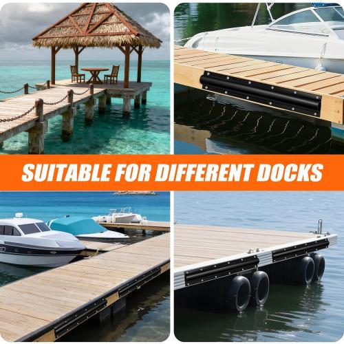 5 Park and 10 Park Dock Edging 10 Feet/20 FeetBoat Dock Bumpers for Dockside and Edge,Dock Greater Protector Rub Rail for Boats