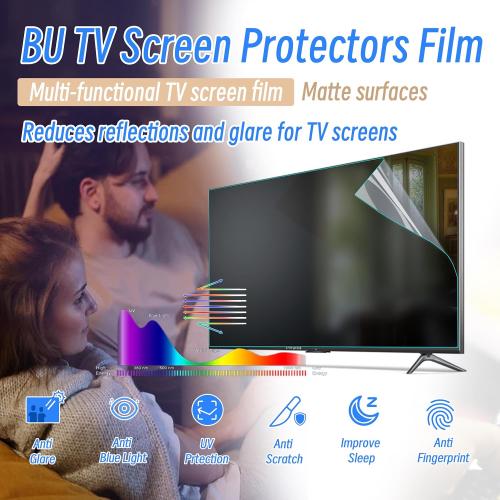 65 Inch TV Anti Glare Film, Matte Anti Glare TV Screen Protector, Glare Reduction Shield for 65 TV (65 Inch 1428)