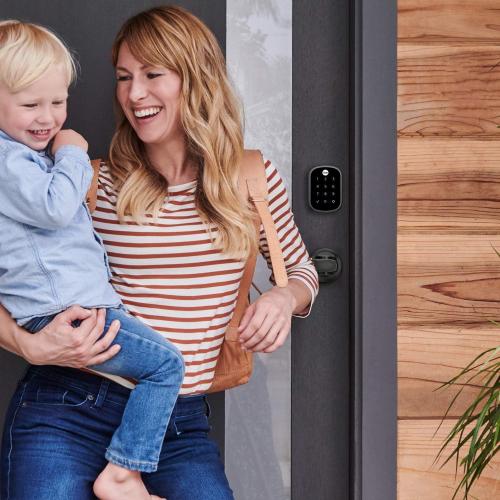 Yale Assure SL Deadbolt Smart Lock, Black Suede Keyless Entry Door Lock with Wi-Fi Connected Touchscreen for Front or Back Door, YRD256-CBA-BSP (no test)