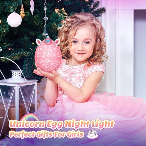 DEVRNEZ Unicorn Night Light Kids Toys 3 in 1 Unicorns & Starry Sky & Sea World Nights Lights Projector for 3 4 5 6 7 8 9 10 11 12 Year Old Girls, Birthday Gifts for Kids 3-12 Night Lamp for Bedroom